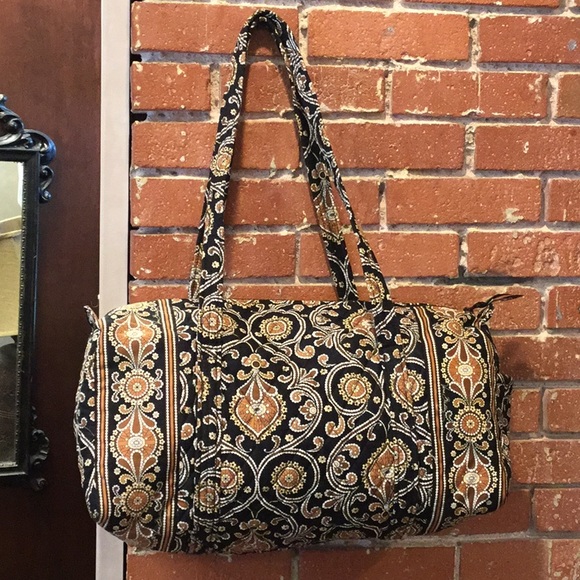 Vera Bradley Handbags - Vera Bradley Cafe Latte Small Duffle.